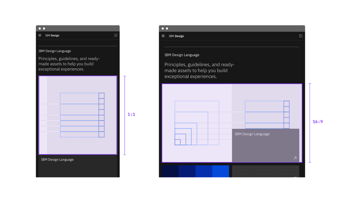 Aspect ratio flexible